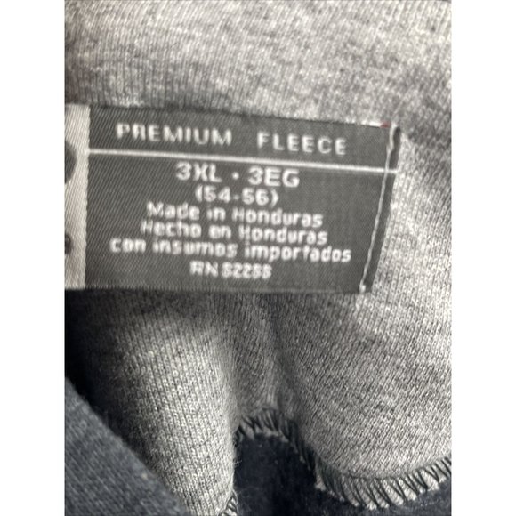 New Russell Men's Charcoal Gray Pullover Hoodie Thick Sweatshirt 3X / XXXL - Picture 10 of 11